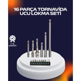 Resim Uygun Sepetim 16 Parça Usta Işçilik Bits Takımı Vida Sökme Takma Set - UY002F-6CDEW8 