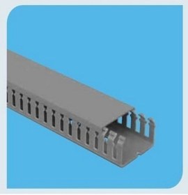Resim Mutlusan 25X40 Kablo Kanalı (Delikli)(Gri)(1 Metre) 