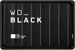Resim WD, Black 4TB P10 Game Drive PC, Mac, PlayStation 4 ve Xbox One ile uyumlu, WDBA3A0040BBK-WESN 