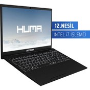 Resim Monster Huma H5 V4.2.10 Black Intel Core i7 1255U 32 GB RAM 1 TB SSD FreeDos 15,6\ FHD 120 Hz Taşınabilir Bilgisayar 