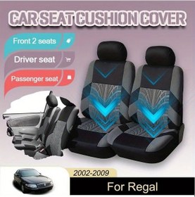 Resim Topshop1 Renault Megane & Koleos 2002-2009 Ön Koltuk Kılıfı Siyah-mavi Desenli Dayanıklı 
