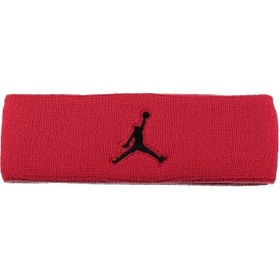Resim Nike Jordan Jumpman Headband Gym Unisex Kırmızı Saç Bandı 