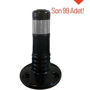 Resim İleri Trafik Delinatör 30 x 8 cm, Esnek Duba Siyah 