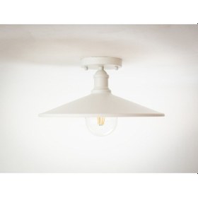 Resim Riolight Retro Tekli Metal Plofonyer Avize Şapka Çapı: 38Cm (538285032) 