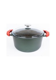 Resim Masterchef Aluminyum Döküm Derin Tencere 24 Cm Yeşil 