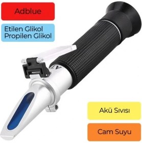 Resim PremiumPort Refraktometre, Adblue ve Antifriz Ölçüm Cihazı, Hassas Analiz Araç Gereç 