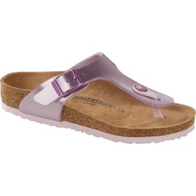 Resim Birkenstock Unisex Çocuk Leylak Metalik Terlik 1012528 