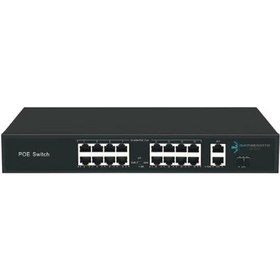 Resim Ods 16port Poe 200w 2-uplink 10/100 Yönetilemez Switch 08ods-16p2u-200 