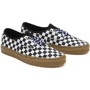 Resim Vans Erkek Authentic Checkerboard Siyah Beyaz Sneaker Beyaz 