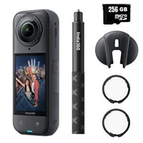 Resim Insta360 X5 Premium Lens Koruyuculu Aksiyon Kamera Kit 