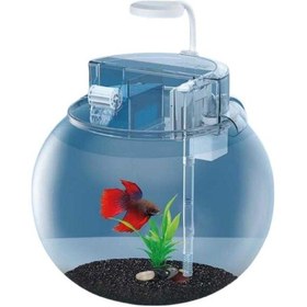 Resim Jeneca Yg-36 Fanus Akvaryum Seti 34,5x34,5x31 Cm 