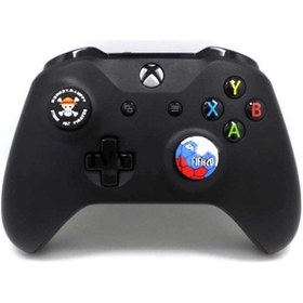 Resim Microsoft Xbox One/one X/one S Black Panter Analog Koruyucu Silikon 