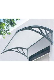 Resim SUNDURMAGROSS Kapı Pencere Üstü Pratik Sundurma 150 X 100 cm Gri 