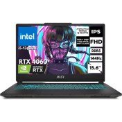 Resim Msı Cyborg 15 I5-13420H 64 GB 256 GB SSD 8 GB RTX4060 15.6" 144Hz Fhd Windows 11 Pro Gaming Laptop A13VF-1204XTRAT101 