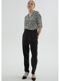 Resim Fashion Friends 24y0920k1 Kadın Pantolon 24Y0920K1-R1534 Siyah 