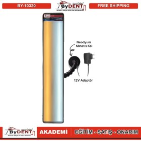 Resim Pdr Boyasız Göçük Düzeltme 2 Ledli Uzun Lamba Mıknatıslı 70X12 
