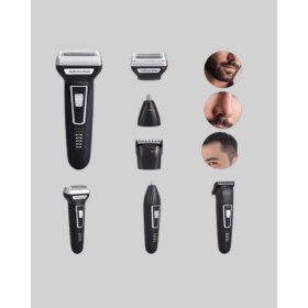 Resim Insua 3 Başlıklı Profesyonel Tıraş Makinesi – Sıfır Kesim, Hassas Başlık, Güçlü Motor 