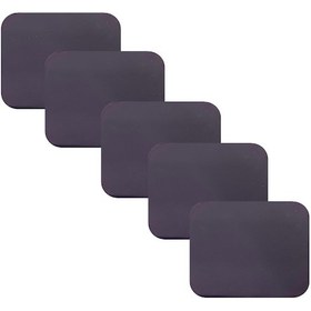 Resim Knsz oturma minderi 5 li mazlum mor suni deri tel sandalyesi oturma yeri için 