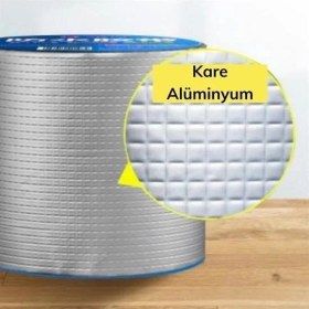 Resim Yüksek Sıcaklık Dayanan Su Geçirmez Çatı Boru Duvar Çatlak Yapışkan Bant Folyo 5 mt x 10 cm ( Lisinya ) 