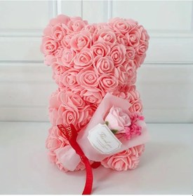 Resim Gül Ayıcık - Teddy Rose 23cm - Sevgililer Günü - Anneler Günü 