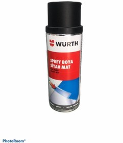 Resim Würth Sprey Boya Siyah Mat (ral9005 ) 