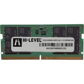 Resim Hı-level 32gb 5600mhz Ddr5 Cl46 1.1v Sodımm Ram Hlv-sopc44800d5/32g 
