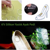 Resim Anka Parmak Koruyucu Silikon Yastık Ayak Pedi 6 Adet (Ayakkabı Vurmalarına Son) 