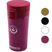 Resim civilsepetim ÇELİK=18-8 METAL TERMOS KUPA BARDAK 300ML FİLTRELİ KULPSUZ BAS-AÇ KİLİTLİ KAPAK (5188) 