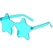 Resim Klassnum Pentagram Yıldız Şekilli Disko Gözlük - Cosplay Ve Moda Aksesuarıgümüşother51 Beyaz 