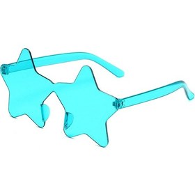 Resim Klassnum Pentagram Yıldız Şekilli Disko Gözlük - Cosplay Ve Moda Aksesuarıgümüşother51 Beyaz 