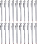 Resim Vkemall 20 Adet Kalem Tipi Lastik Basınç Ölçer, 1-7 Kg/10-100 Lb Aralığında Hassas Ölçüm, Taşınabilir Metal Yapı, Araçlar İçin Basınç Kontrol Cihazı 