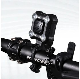 Resim Bike And Art 140 Db Bisiklet Zili 4 Işıklı 1200MAH Mavi Kırımızı Beyaz Çakar Modlu 