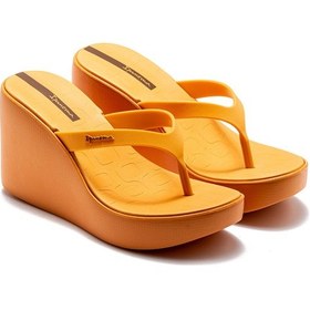 Resim High Fashion Fem Kadın Parmak Arası Terlik Sarı 35/40 Sarı 