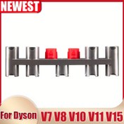 Resim Aksesuar Depolama Braketi Ek Yöneticisi Dyson V7 V8 V10 V11 Kablosuz Elektrikli Süpürge Aksesuar Tutucu Docking İstasyonu Ile Uyumlu 