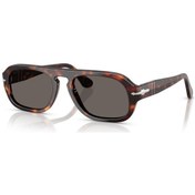 Resim Persol 3369s 24/b1 54-19 Unisex Güneş Gözlüğü Kahverengi 