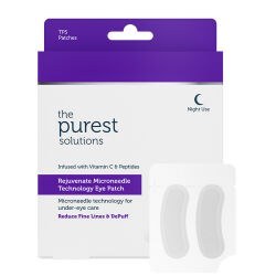 Resim The Purest Solutions Microneedle Teknolojili Aydınlatıcı ve İnce Çizgi Karşıtı Göz Altı Bandı 
