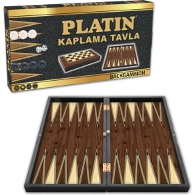 Resim Belle Fusion Mey Ithalat® 1020371 Platin Tavla (Büyük) ,star Okey 