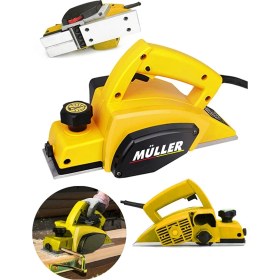 Resim Müller Germany X-Line 4200 Motor Korumalı Otomatik Şanzıman Çift Bıçaklı Planya Rende Makinesi 