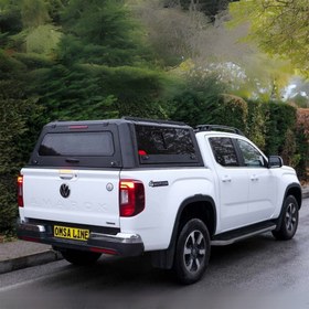 Resim Ford Ranger Kasa Üstü Kabin Paslanmaz 4 Camlı Yan Camlar Sürgülü | 2022 ve Sonrası 