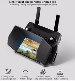 Resim Djı Mavic Pro Uzaktan Kumanda İçin Katlanabilir Telefon Güneş Koruma L121 