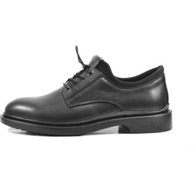 Resim Komcero 1013 Hakiki Deri Siyah Casual Klasik Erkek Ayakkabı 