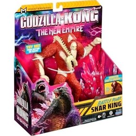 Resim Godzilla X Kong Deluks Aksiyon Figürü 18 Cm Sesli Skar 