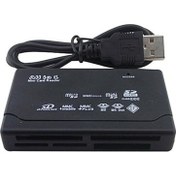 Resim Tkn Çoklu Kart Okuyucu Compact Tf Micro Sd Mmc M2 Ms Xd Tf USB 2.0 