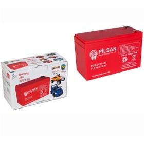 Resim PİLSAN 12 Volt 7 Amper Akü Çıplak 