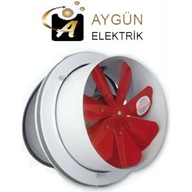 Resim Aygünelektrik Güçtay GK25 Kapaklı Cam ve Duvar Tipi Aspiratör 990M3 25CM 