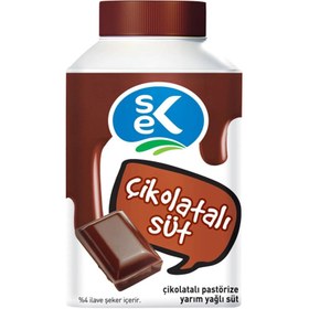 Resim Sek Çikolatalı Pastörize Süt 200 ml 