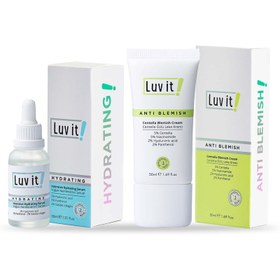 Resim Luv it! yoğun nemlendirici serum ve centella özlü leke kremi seti 