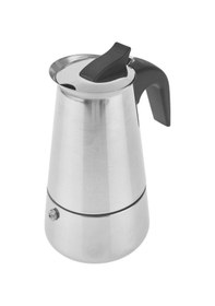 Resim Tohanaa 4 Cup Moka Cezve - Gri / Siyah - 240 Ml Çok Renkli 