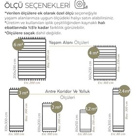 Resim Cool Halı Vetrina 3609 Krem Yumuşak Dokulu Halı Kilim Salon Mutfak Koridor Kesme Halı Yolluk Dokuma Makine Halısı 