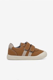 Resim Tonny Black Çocuk Unisex Camel İlk Adım Cırtlı Snaker 